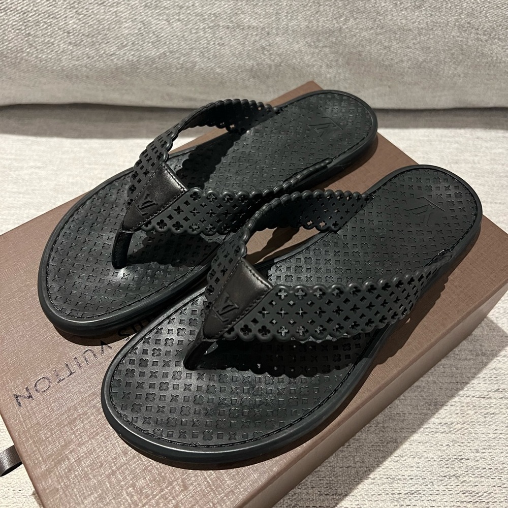 Louis Vuitton Tattoo Thong Sandal